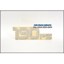 Sticker Tulisan 190PS - Ornament Truck Nissan