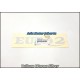 Sticker Euro2 Silver - Truck Nissan Euro